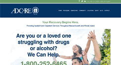 Desktop Screenshot of adcare.com